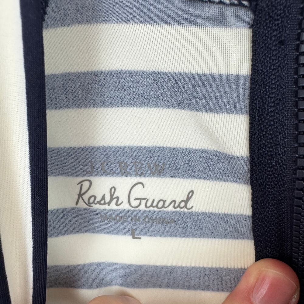 J. Crew Striped Rash Guard - Picture 2 of 5